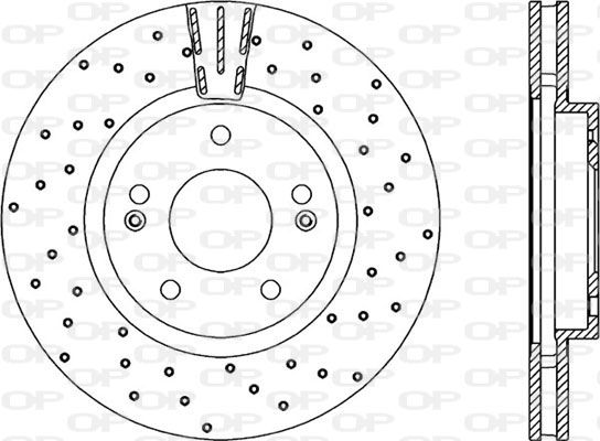 OPEN PARTS Тормозной диск BDRS2115.25